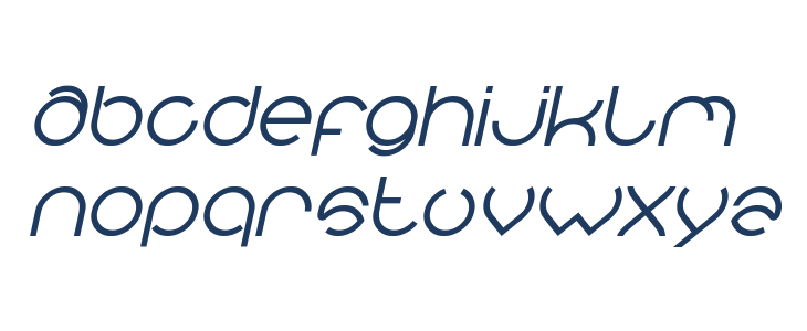 alberto Italic Lowercase