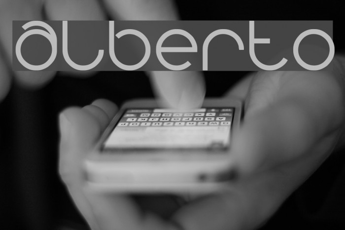 alberto Font examples
