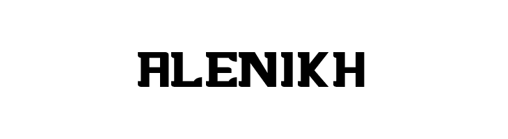 alenikh  नि: शुल्क फ़ॉन्ट्स डाउनलोड