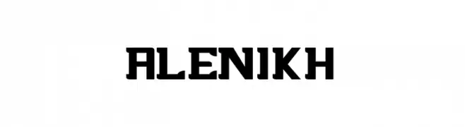 alenikh  नि: शुल्क फ़ॉन्ट्स डाउनलोड