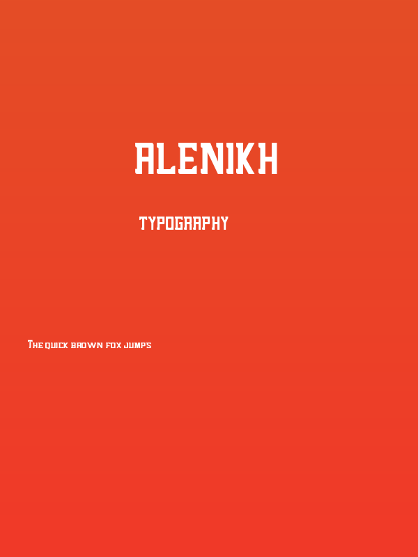 alenikh Poster