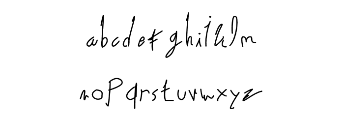 alexandria ann Font LOWERCASE