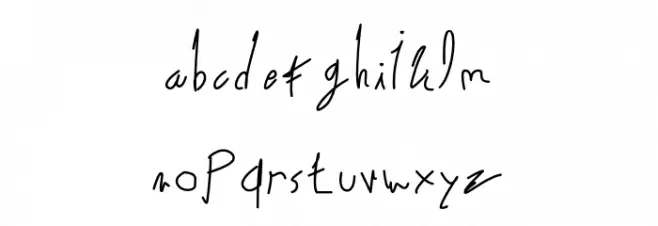 alexandria ann Font LOWERCASE