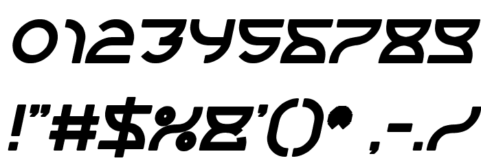 alexey Bold Italic Font OTHER CHARS