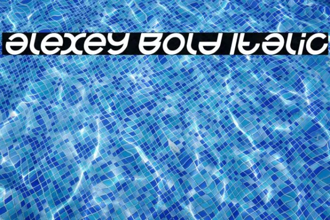 alexey Bold Italic Example 1