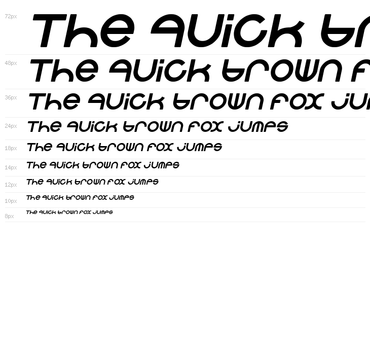 alexey Bold Italic Waterfall