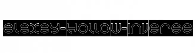 alexey-Hollow-Inverse  नि: शुल्क फ़ॉन्ट्स डाउनलोड