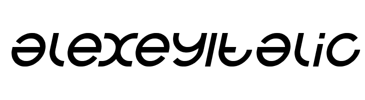 alexey Italic  नि: शुल्क फ़ॉन्ट्स डाउनलोड