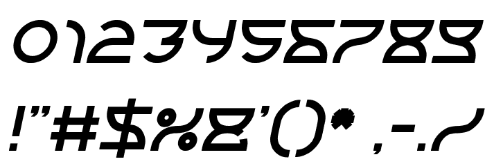 alexey Italic Font OTHER CHARS