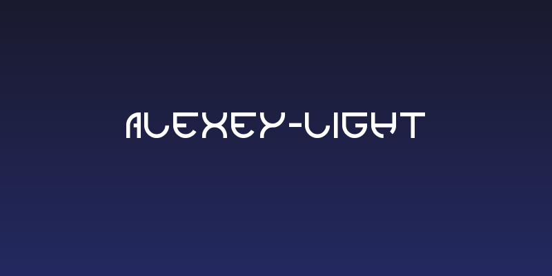alexey-Light Social Header