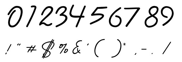 alfath Regular Font OTHER CHARS