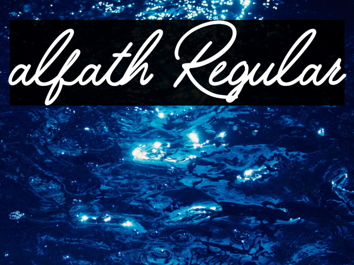 alfath Regular Example 1