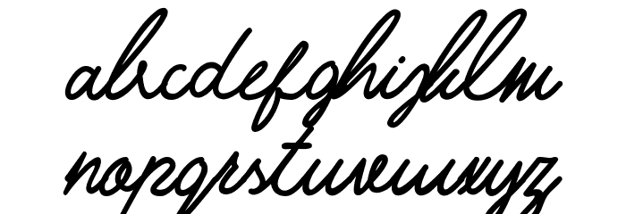 alfath Regular Font LOWERCASE