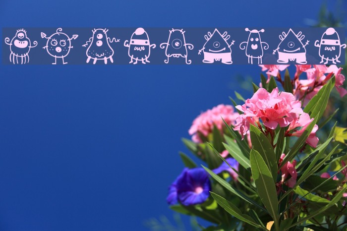 alien dude Font examples