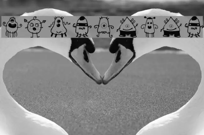 alien dude Font examples