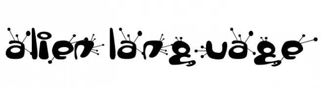 alien language 