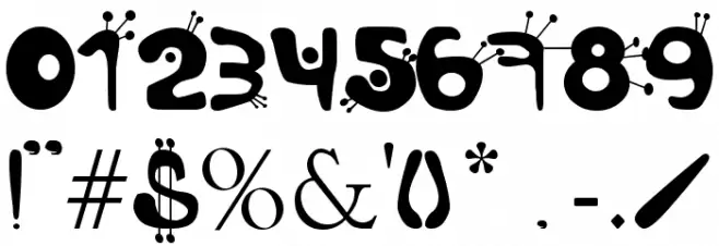 alien language Polices AUTRES CHARS