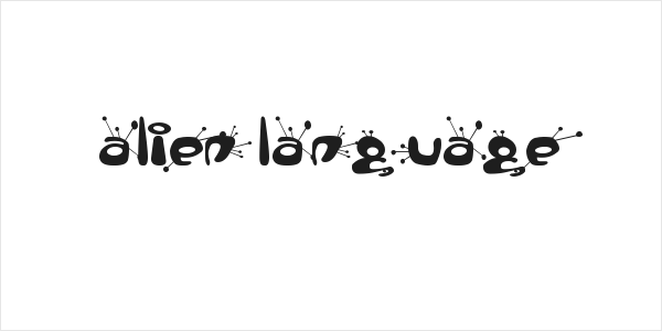 alien language Logo