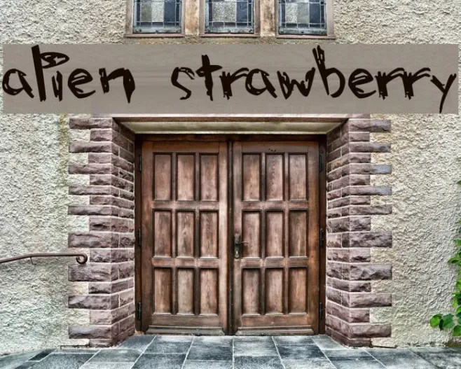 alien strawberry Example 1