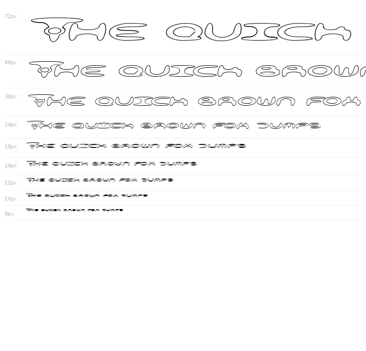 alienation Outline Waterfall