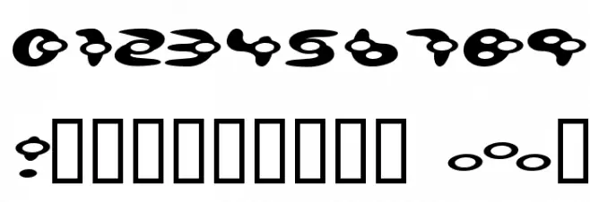 alienation Font OTHER CHARS