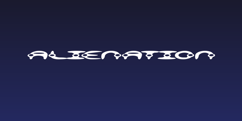 alienation Social Header