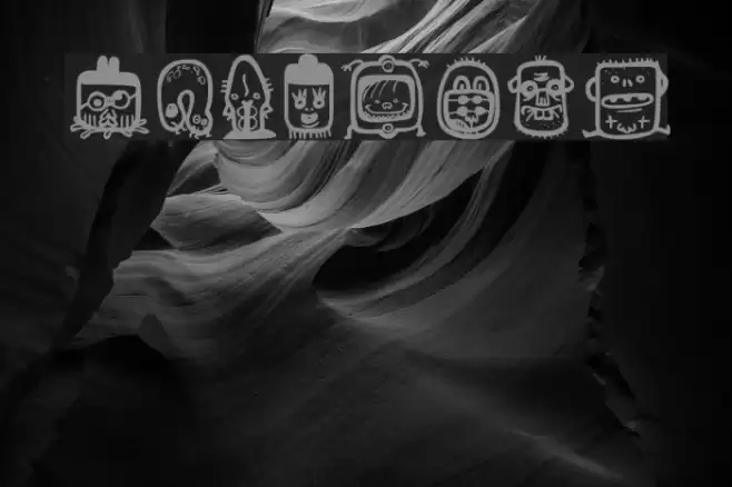 aliendco2 Font examples