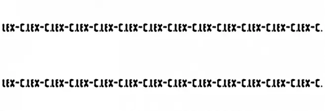 alienwarping Font UPPERCASE
