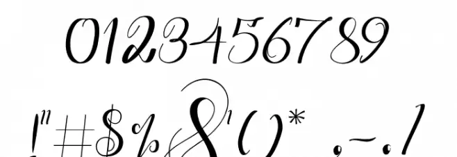 alif-script Font OTHER CHARS