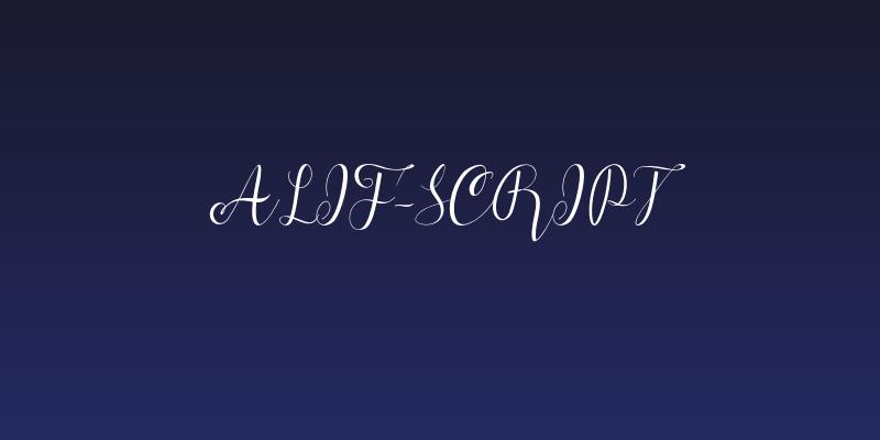 alif-script Social Header