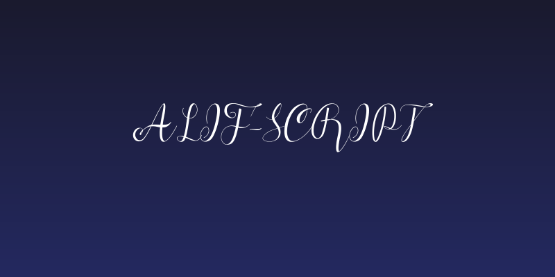 alif-script Social Header
