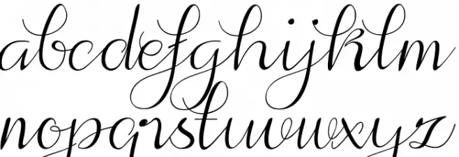 alif-script Font LOWERCASE