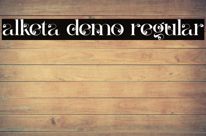 alketa demo regular Example 2