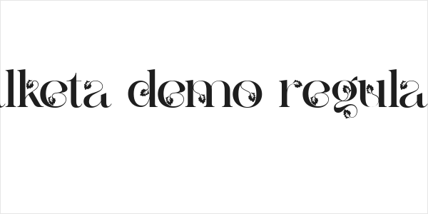alketa demo regular Logo