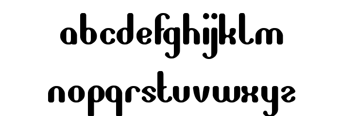 all around the world Font LOWERCASE