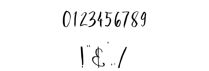 alleiyana Font OTHER CHARS