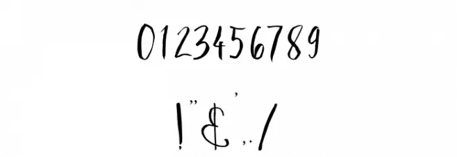 alleiyana Font OTHER CHARS