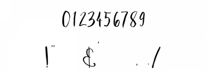 alleiyana Font OTHER CHARS