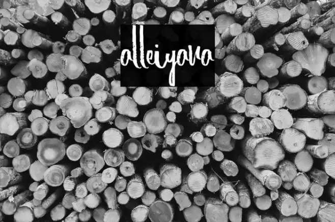 alleiyana Font examples