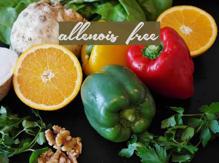 allenois free Font examples
