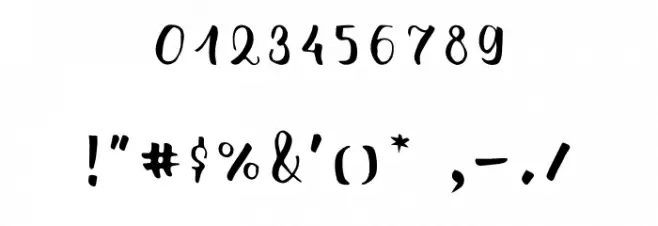 allicia Font OTHER CHARS