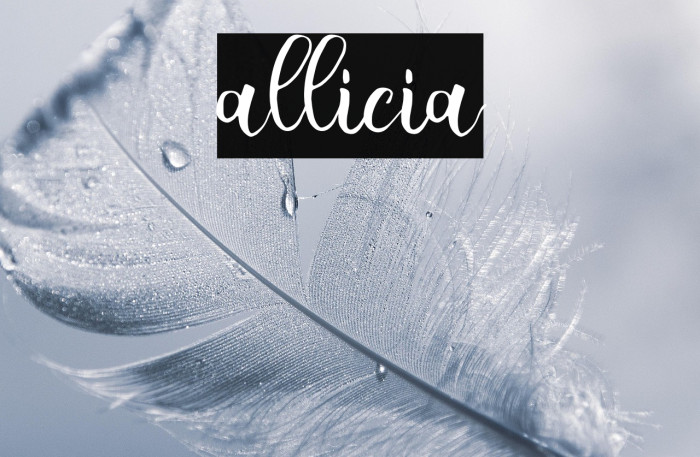 allicia Example 2
