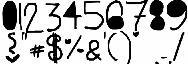 alligator fantastic Font OTHER CHARS