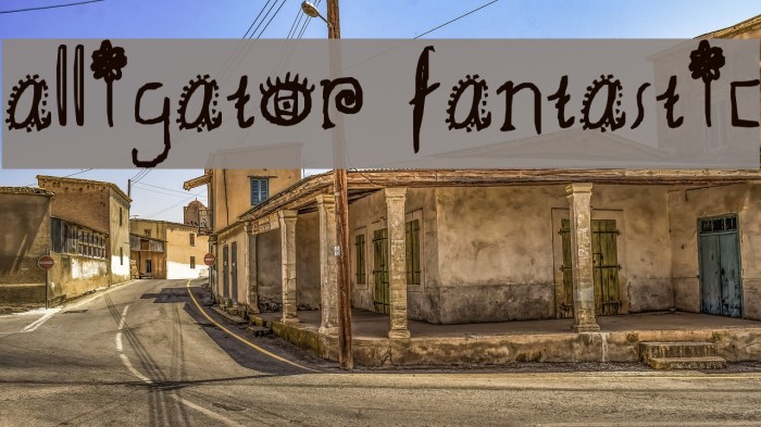 alligator fantastic Example 3