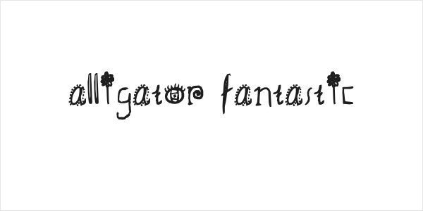 alligator fantastic Logo