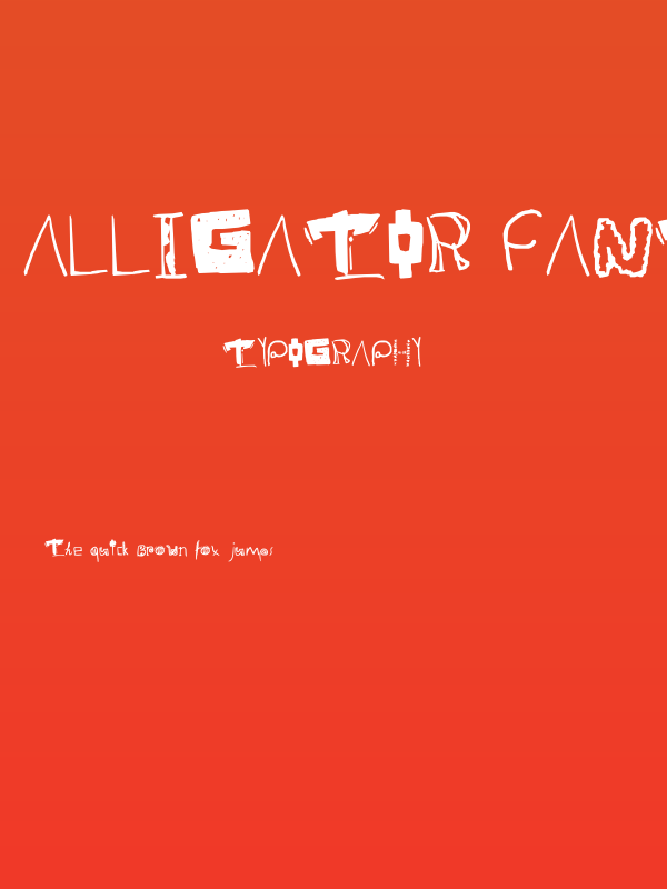 alligator fantastic Poster