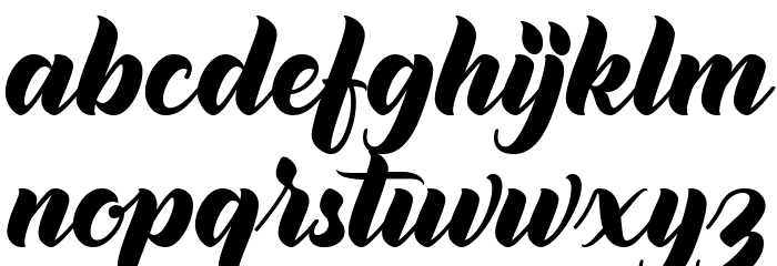 allim Personal Use Only Font LOWERCASE