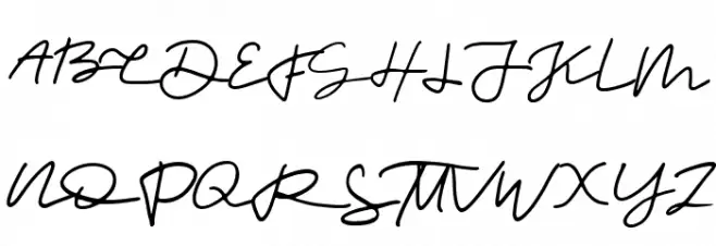 allinet Font UPPERCASE