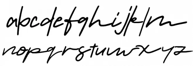 allinet Font LOWERCASE