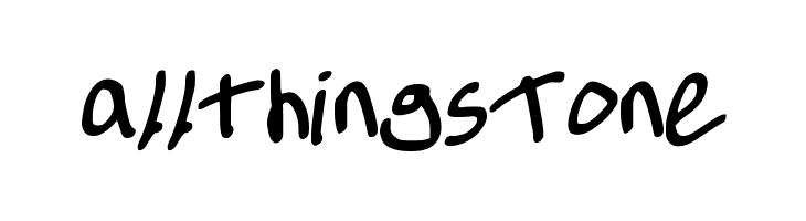 allthingsTone  font caratteri gratis